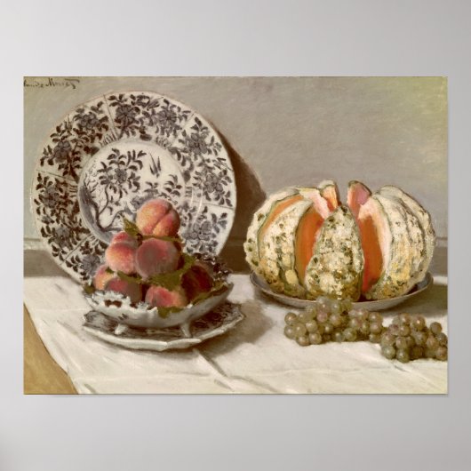 クロードモネ | Still Life, 1872 ポスター (正面)