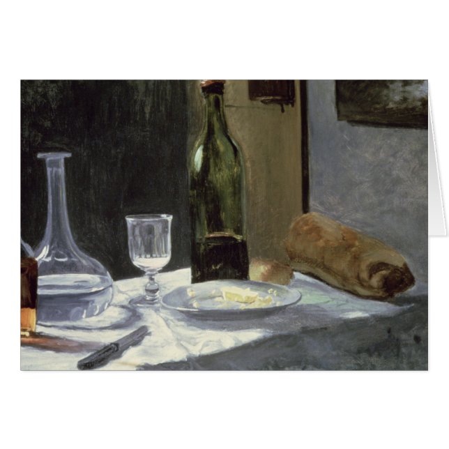 クロードモネ | Still Life withボトル (正面横)