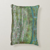 クロードモネ | The 日本の Footbridge, 1899 アクセントクッション (裏面(縦))