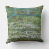 クロードモネ | The 日本の Footbridge, 1899 クッション (裏面)