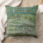クロードモネ | The 日本の Footbridge, 1899 クッション (ブランケット)