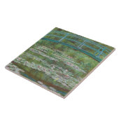 クロードモネ | The 日本の Footbridge, 1899 タイル (側面)