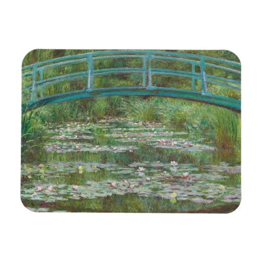 クロードモネ | The 日本の Footbridge, 1899 マグネット (横)