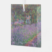 クロードモネ | The Artist's Garden at Giverny ガラスオーナメント (正面左)