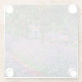 クロードモネ | The Artist's Garden at Giverny ガラスコースター (裏面)