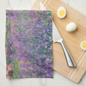 クロードモネ | The Artist's Garden at Giverny キッチンタオル (四つ折り)
