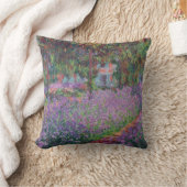 クロードモネ | The Artist's Garden at Giverny クッション (ブランケット)