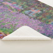 クロードモネ | The Artist's Garden at Giverny シェルパブランケット (3/4)