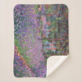 クロードモネ | The Artist's Garden at Giverny シェルパブランケット (正面)