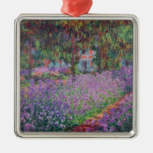クロードモネ | The Artist's Garden at Giverny メタルオーナメント (正面)