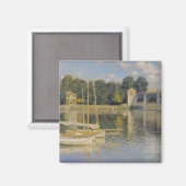 クロードモネ | The Bridge at Argenteuil, 1874 マグネット (正面/裏面)