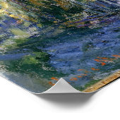 クロードモネ | The Large Willow at Giverny, 1918 ポスター (角)