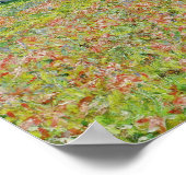 クロードモネ | The Poppy Field near Giverny, 1885 ポスター (角)