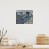 クロードモネ The Rocks at Belle-Ile, 1886 ポスター (キッチン)