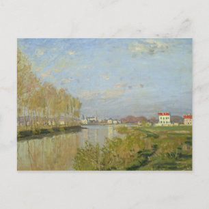 クロードモネ The Seine at Argenteuil, 1873 ポストカード
