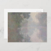 クロードモネ | The Seine at Giverny, Morning Mists ポストカード (正面/裏面)