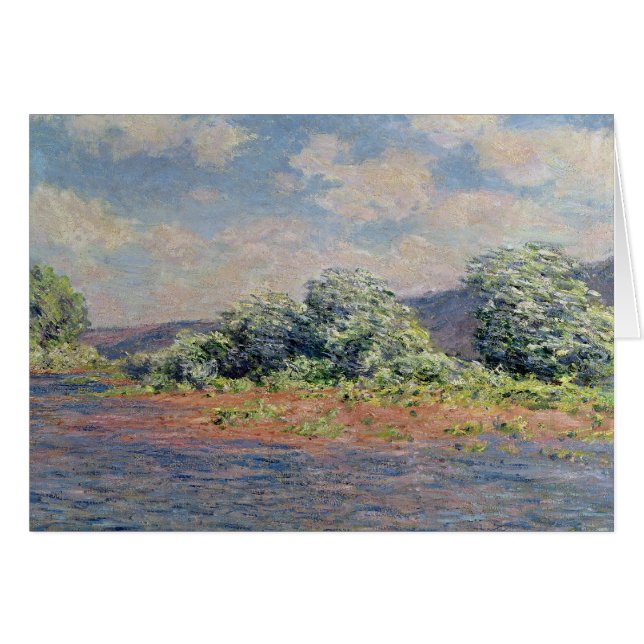 クロードモネ | The Seine at Port-Villez, c.1890 (正面横)