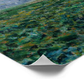 クロードモネ | The Seine at Vetheuil ポスター (角)