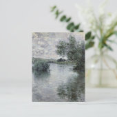 クロードモネ | The Seine at Vetheuil, 1879 ポストカード (スタンド正面)