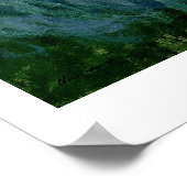 クロードモネ | The Yellow Irises ポスター (角)