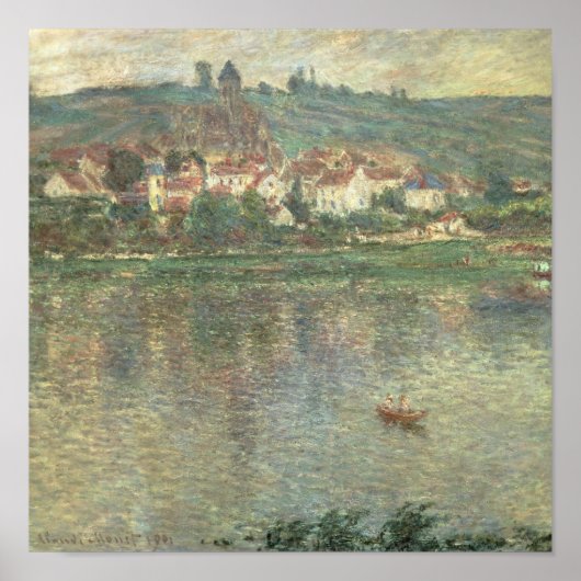 クロードモネ | Vetheuil, 1901 ポスター (正面)