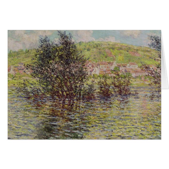 クロードモネ | Vetheuil, View from Lavacourt, 1879 (正面横)