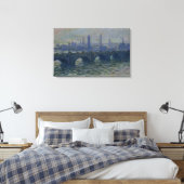 クロードモネ | Waterloo Bridge, 1902 キャンバスプリント (インサイチュ (寝室))