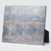 クロードモネ | Waterloo Bridge, London, at Sunset フォトプラーク (側面)