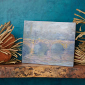 クロードモネ | Waterloo Bridge, London, at Sunset フォトプラーク (側面)