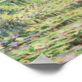 クロードモネ | White Nenuphars, 1899 ポスター (角)