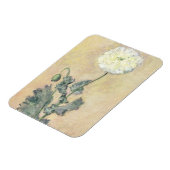 クロードモネ | White Poppy, 1883 マグネット (左側)