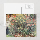 クロードモネ | Women in the Flowers, 1875 ポストカード (正面/裏面)