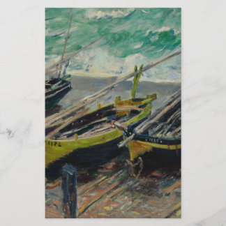 クロードモ絵を描ネ油カンバス芸術的自然 便箋