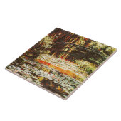 クロード日本のモネ – 橋と睡蓮 タイル (側面)