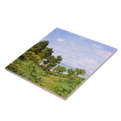 クロード絵を描・モネが海の向こうに タイル (側面)