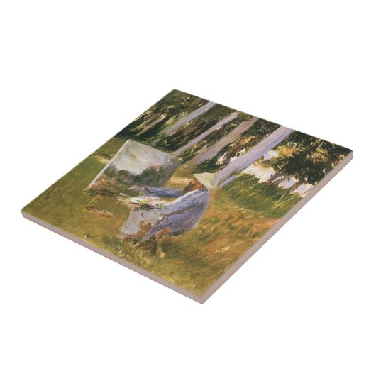 クロード絵画モネの森の端サルジェント タイル (側面)