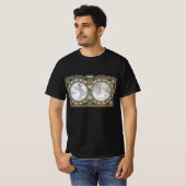 クロード・オーギュスト・ベレイによるアンティークな古地図 Tシャツ (正面フル)