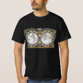 クロード・オーギュスト・ベレイによるアンティークな古地図 Tシャツ