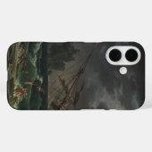 クロード・ジョセフ・ヴェルネによる『難破船』 Case-Mate iPhoneケース (裏面 (横))