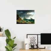 クロード・ジョセフ・ヴェルネ地中海のア ポスター (ホームオフィス)