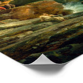 クロード・ジョセフ・ヴェルネ地中海のア ポスター (角)