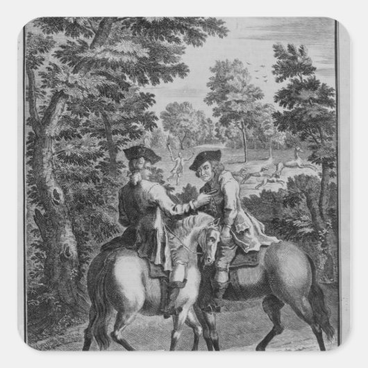 クロード・デュヴァルの強盗スクワイア・ローパー スクエアシール (正面)