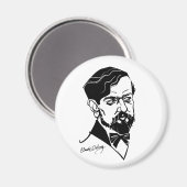 クロード・ドビュッシー マグネット (正面/裏面)