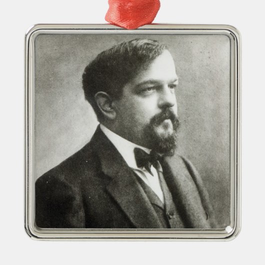 クロード・ドビュッシー、c.1908 メタルオーナメント (正面)