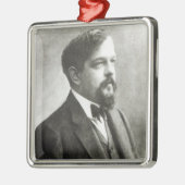 クロード・ドビュッシー、c.1908 メタルオーナメント (左)