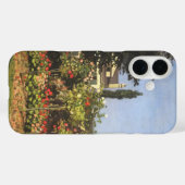 クロード・モネによるサント・アドレスの花咲く庭園 Case-Mate iPhoneケース (裏面 (横))