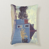 クロード・モネによるザーンダムの青い家 アクセントクッション (正面(垂直))