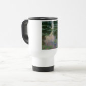 クロード・モネによるピンクの緑の池の睡蓮 トラベルマグ (正面左)