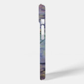 クロード・モネによるピンク色の池の睡蓮 Case-Mate iPhoneケース (裏面 / 左)