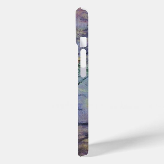 クロード・モネによるピンク色の池の睡蓮 Case-Mate iPhoneケース (裏面 / 左)